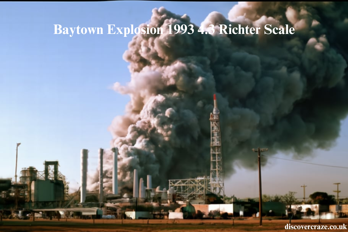 Baytown Explosion 1993 4.3 Richter Scale