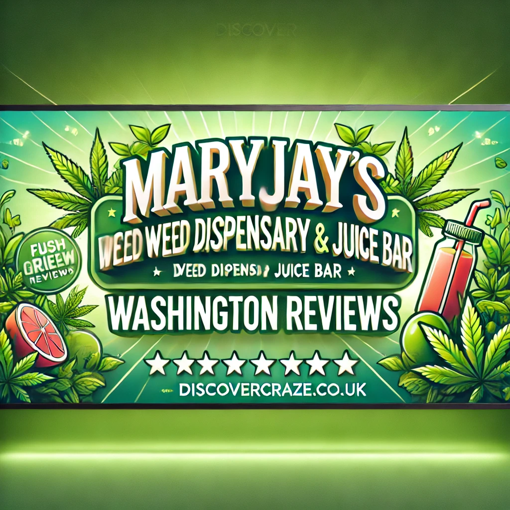 Maryjays DC Weed Dispensary Juice Bar Washington Reviews