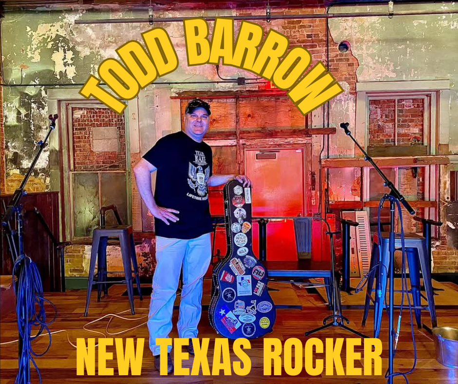 Rockin' in the City' is a high-energy, guitar-driven country rock                   anthem from acclaimed Texas-based singer-songwriter Todd Barrow.